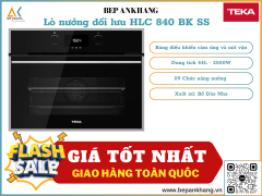 Lò nướng đối lưu HLC 840 BK SS - Xuất xứ Bồ Đào Nha